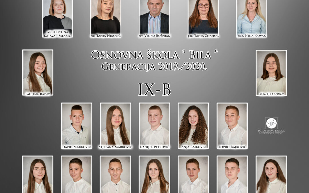 Maturanti Osnovne škole “Bila”