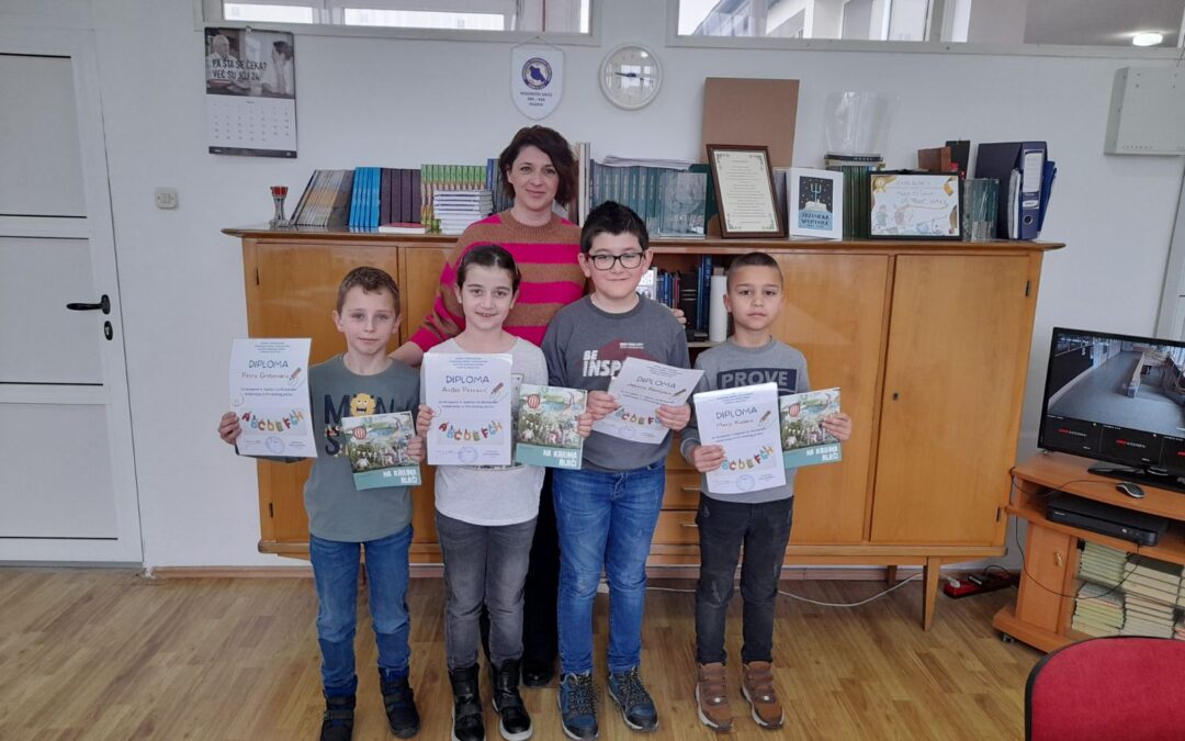 Održano je školsko natjecanje iz hrvatskog jezika za učenike trećih razreda