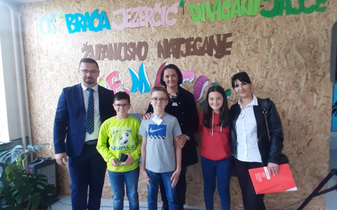 Županijsko natjecanje iz matematike za učenike petih razreda