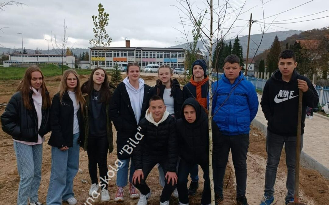 Nastavljamo s uređenjem školskog dvorišta