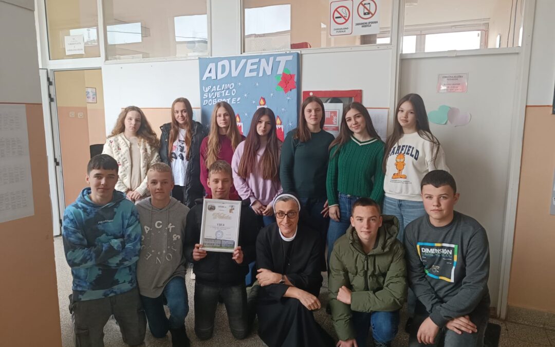 Priznanje za najbolji razred u protekloj školskoj godini