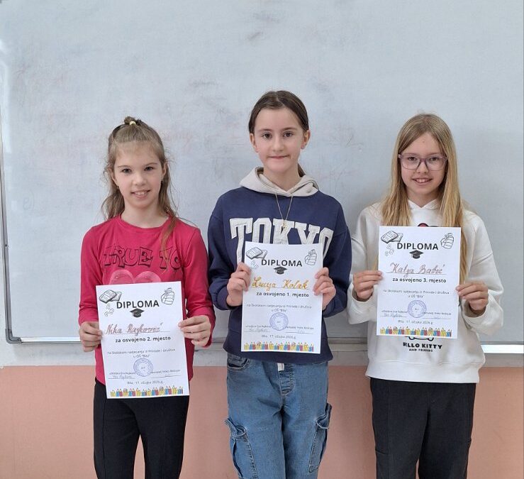 Školsko natjecanje iz prirode i društva