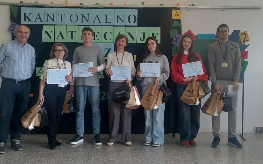 Kantonalno natjecanje iz matematike za učenike 9. razreda